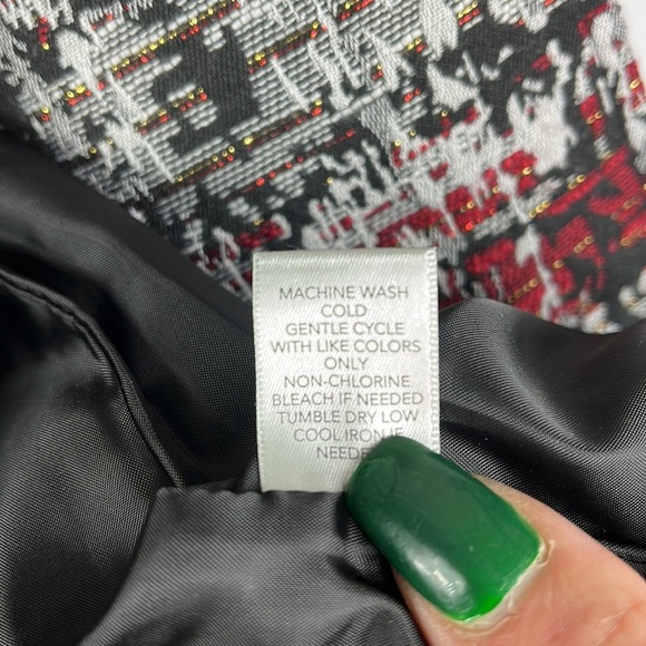 Christopher & Banks open face a-line blazer Sz P/L - Picture 13 of 14